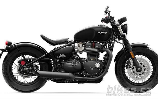 Triumph Bonneville Bobber Black