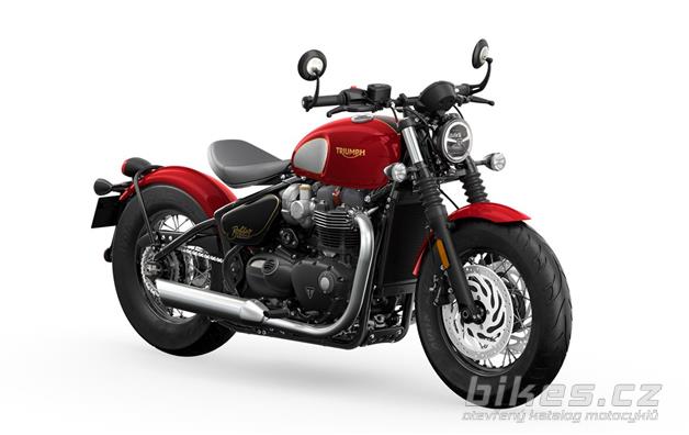 Triumph Bonneville Bobber Gold Line