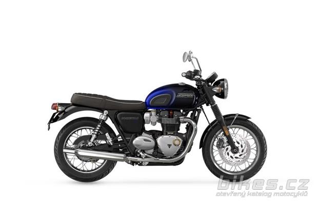 Triumph Bonneville T120 Blue Stealth Edition