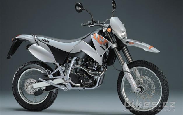 KTM 640 LC4-E silver 12 lt.