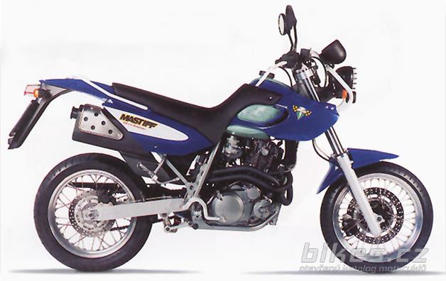 MZ Mastiff 660 litá kola/ drátěná kola