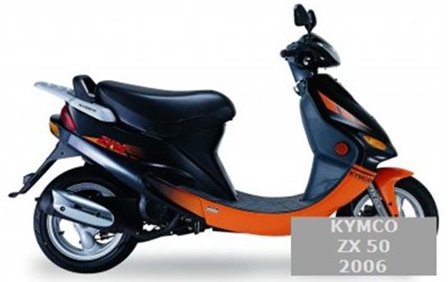 Kymco ZX 50 - 2006 - technické parametry, názory motorkářů