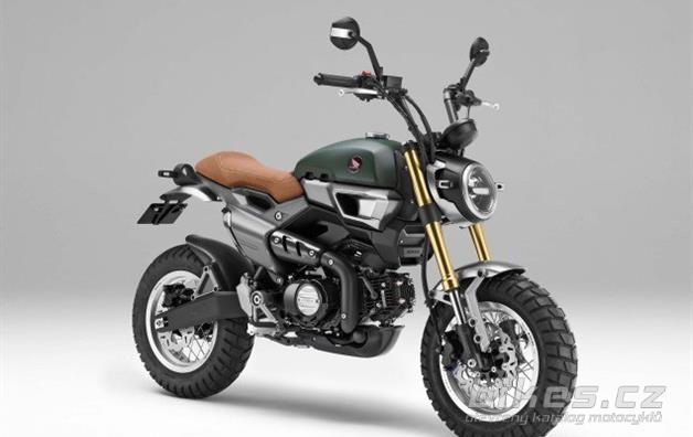Honda Grom 50 Scrambler Concept-Two
