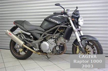 Cagiva Raptor 1000 - 2003 - technické parametry, názory motorkářů ...