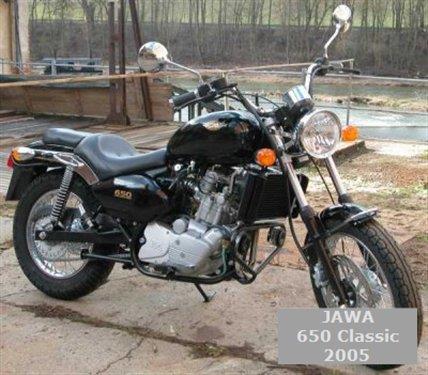 Jawa 650 Classic - 2005 - technické parametry, názory motorkářů ...