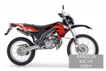 Aprilia RX 50 - 2007 - technické parametry, názory motorkářů, servisní ...