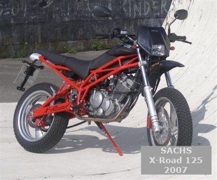 Sachs X-Road 125 - 2007 - technické parametry, názory motorkářů