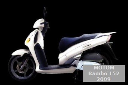 Rambo R151 Motom Rambo 152 - 2009 - technické parametry, názory motorkářů ...