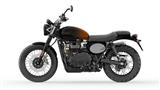 Triumph Scrambler 900 Orange Stealth Edition